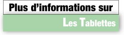 Plus d'information concernant l'agencement et tablettes